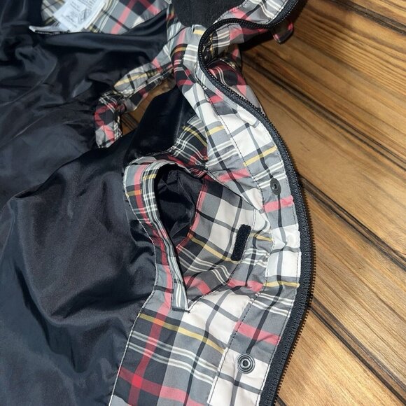 Eddie Bauer Womens Goose Down Puffer Vest Medium 700 Fill Power Plaid Gorpcore - Picture 6 of 10